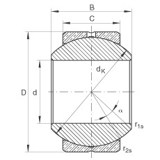 FAG Radial-Gelenklager - GE30-PB