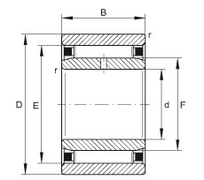 roulements NAO50X68X20-IS1 INA