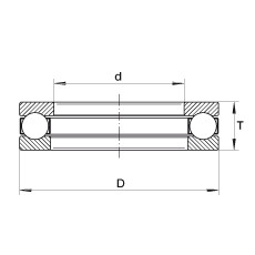 FAG Axial-Rillenkugellager - W1-1/4