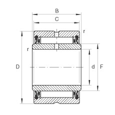 FAG Nadellager - NA4907-2RSR-XL