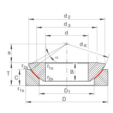 FAG Axial-Gelenklager - GE30-AW