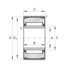 FAG Einstell-Nadellager - PNA30/52-XL