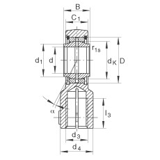 FAG Hydraulik-Gelenkköpfe - GIHNRK32-LO