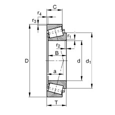 Bantalan 32330-A FAG