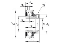 FAG Spannlager - GRA106-NPP-B-AS2/V