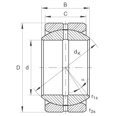 FAG Radial-Gelenklager - GE31-ZO