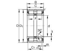 Bantalan SL04130-PP INA