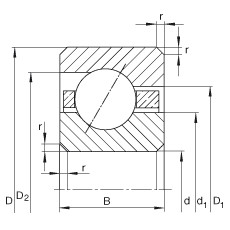 Bantalan CSEG120 INA