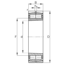 Bantalan Z-566290.ZL-K-C3 FAG