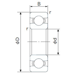 Подшипник 6318 NACHI