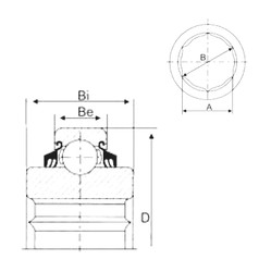 roulements GC211-32-NLC CYSD