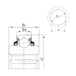 Bantalan G209KPPB2 CYSD