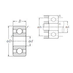 Bantalan BC3-8 NTN