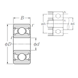 Bantalan BC6-12ZZ NTN