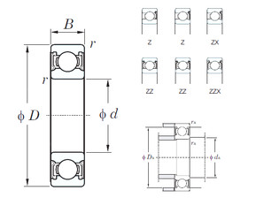 Bantalan 6314Z KOYO