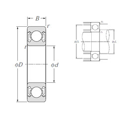 Bantalan 6319ZZ NTN