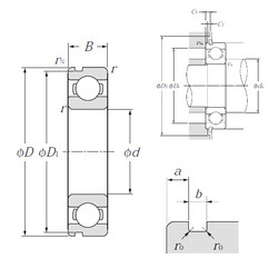 Bantalan 6314N NTN