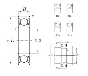 Подшипник 6322-2RS KOYO