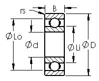 Подшипник 6316 AST