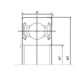 Bantalan 6320-2NSL NACHI