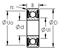 Bantalan 6021ZZ AST