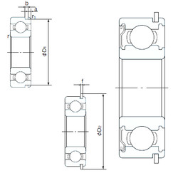 Подшипник 6313ZENR NACHI