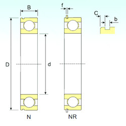 Bantalan 6021 NR ISB