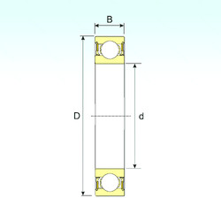 Bantalan 61820-2RZ ISB