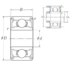 Bantalan 606 ZZ NSK