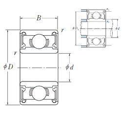 Bantalan 609 VV NSK