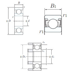 Подшипник 636-2RS KOYO