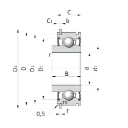 Bantalan BB1-3251C SKF