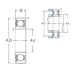 Bantalan BL 205 Z NSK