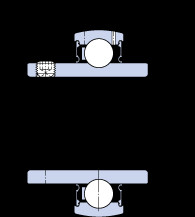 Bantalan E2.YAR 209-2F SKF