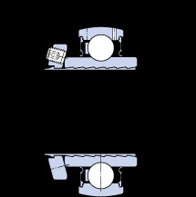 Bantalan E2.YSP 205 SB-2F SKF