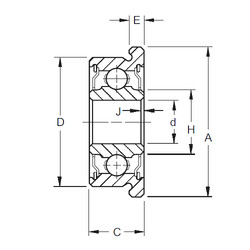 Bantalan F33KDD5 Timken