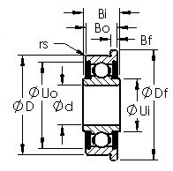 Bantalan FRW2-2RS AST