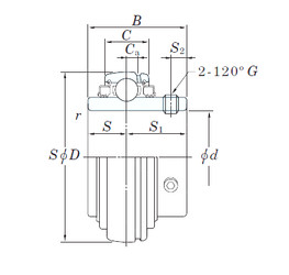 підшипник UC210-30L3 KOYO