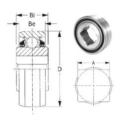 roulements W208PP11 CYSD