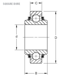 roulements W208PP5 Timken