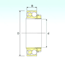 roulements 2313 K+H2313 ISB