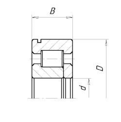 Bantalan O25-3AC3**SAU32 NSK