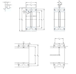 Rolamento NNF5016ADA-2LSV SKF