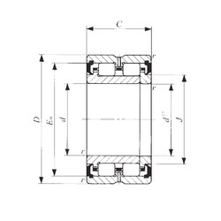 Bantalan TRU 405930UU IKO