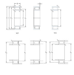 підшипник NCF1852V SKF