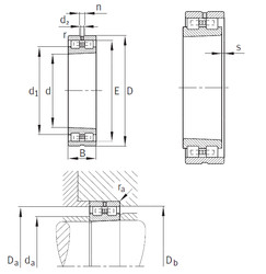 Rolamento NN3080-AS-K-M-SP INA