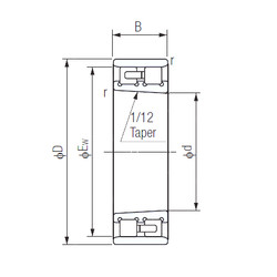 Rolamento NN3026K NACHI