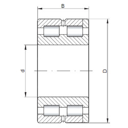 Rolamento NNC4944 V CX