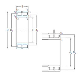 Rolamento NNCF5072CV SKF