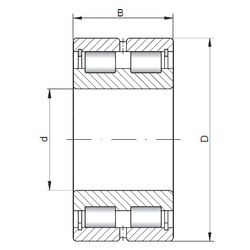 Rolamento NNCL4928 V CX